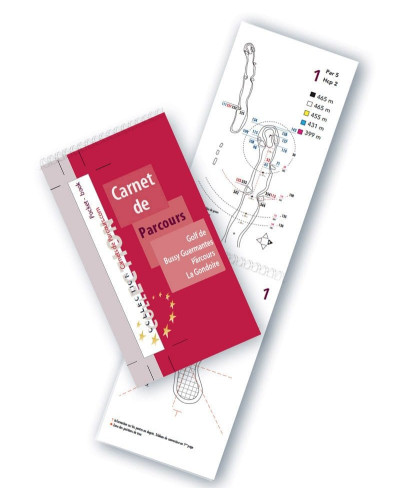 Pocket Book Golf de Bussy Guermantes - Parcours Gondoire