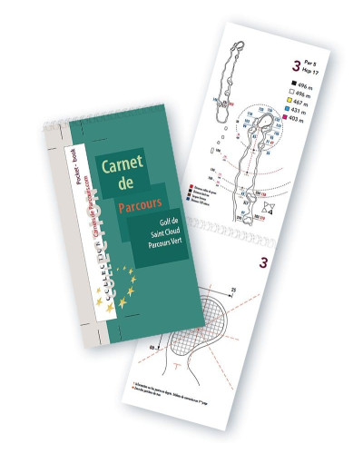 Pocket Book Golf de St Cloud Vert