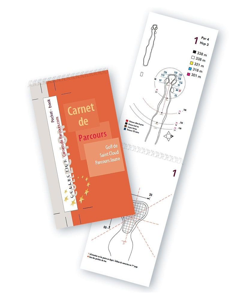 Pocket Book Golf de St Cloud Jaune