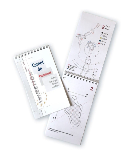 Pocket Book golf du Cap d'Agde - Parcours Azur - Alizés