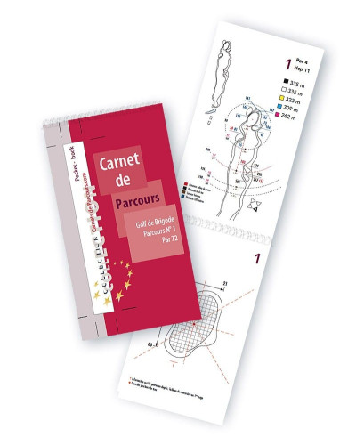 Pocket Book Golf de Brigode - Parcours N°1 par 72