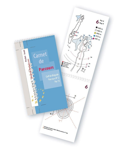 Pocket Book Golf de Brigode - Parcours N°2 par 73