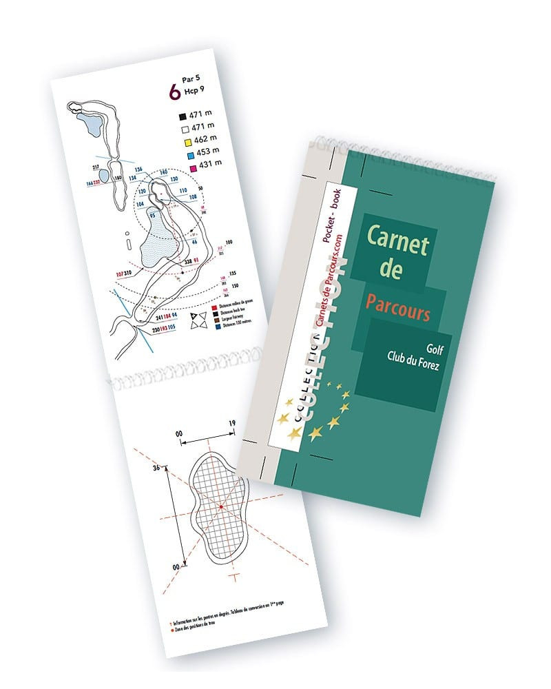 Pocket Book Golf de Forez