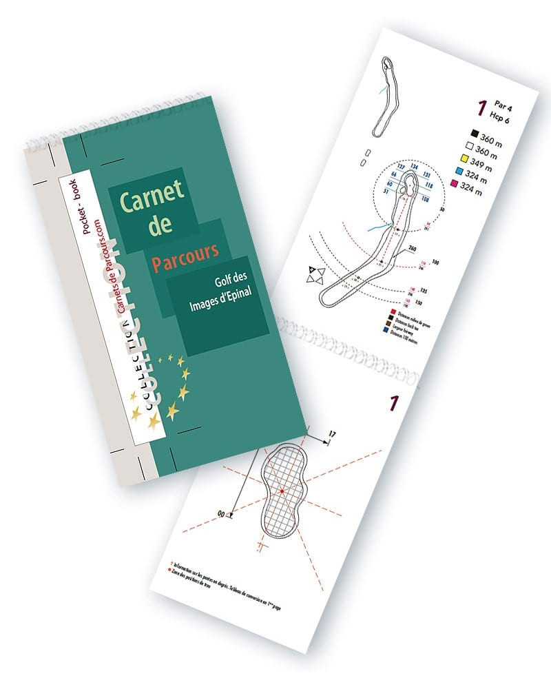 Pocket Book Golf des Images d'Epinal