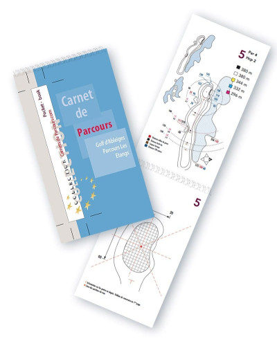 Pocket Book Golf d'Ableiges - Parcours les Etangs