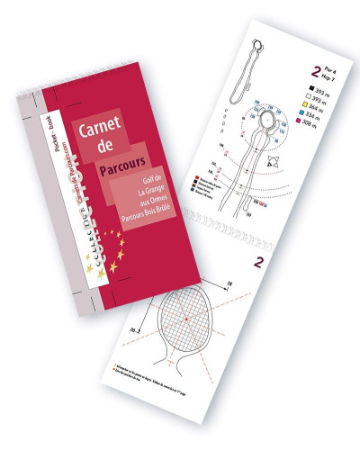 Pocket Book Golf de la Grange aux Ormes - Parcours Bois Brûlé