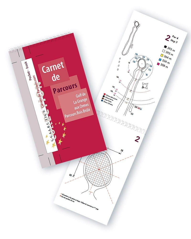 Pocket Book Golf de la Grange aux Ormes - Parcours Bois Brûlé