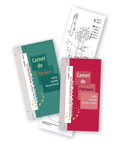 Pack Pockets Book Golf de Chantilly