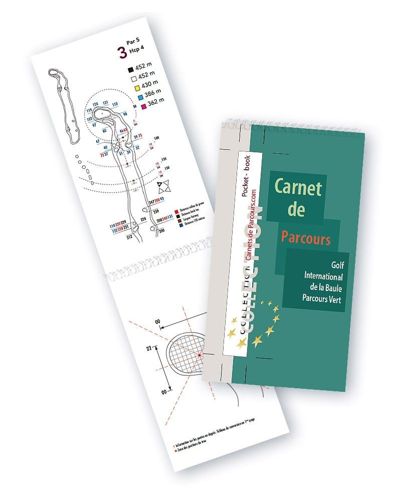 Pocket Book Golf International de la Baule - Parcours Vert