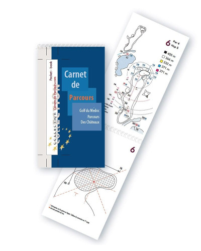 Pocket Book Golf du Médoc - Parcours Les Châteaux