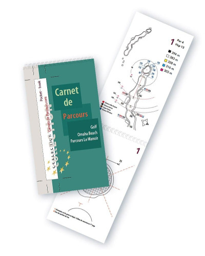 Pocket Book Golf d'Omaha Beach - Parcours le Manoir