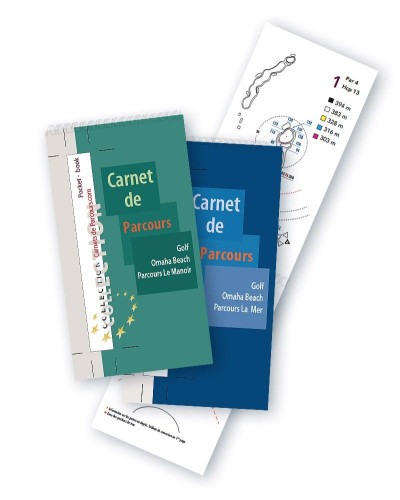 Pack Pockets Book Golf d'Omaha Beach - Parcours la Mer et le Manoir