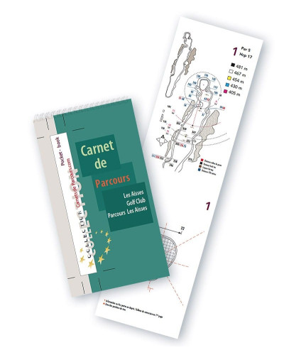 Pocket Book Golf Club les Aisses - Parcours Les Aisses