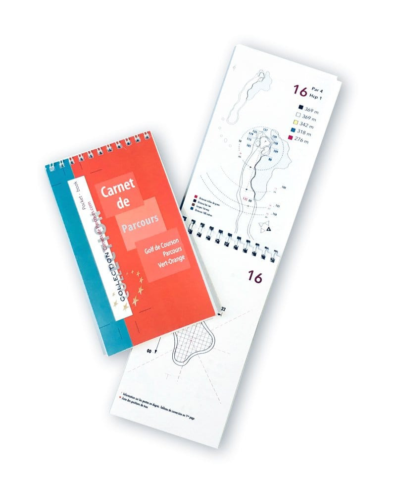 Pocket Book Golf de Courson - Vert Orange