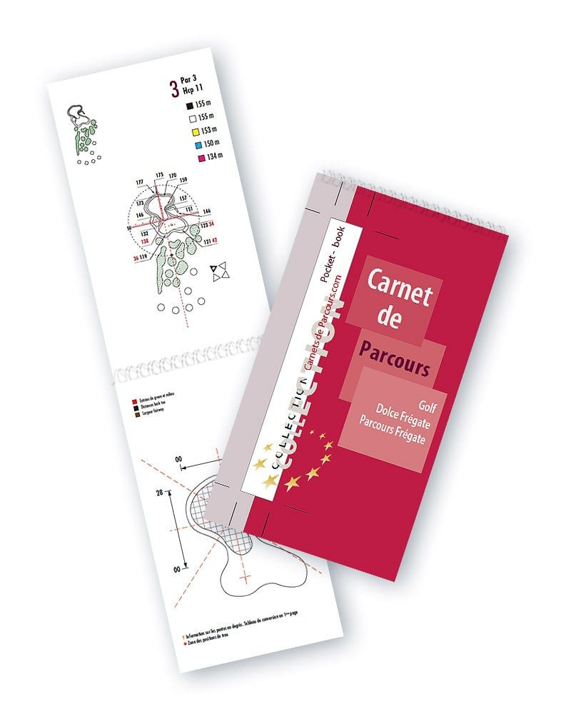 Pocket Book Golf Dolce Frégate - Parcours Frégate