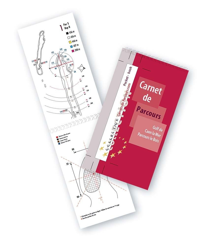 Pocket Book Golf de Caen la Mer - Parcours le Bois