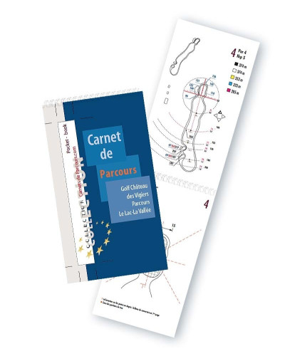 Pocket Book Golf des Vigiers - Parcours Lac-Vallée