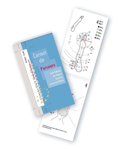 Pocket Book Golf des Vigiers - Parcours Lac-Vignes
