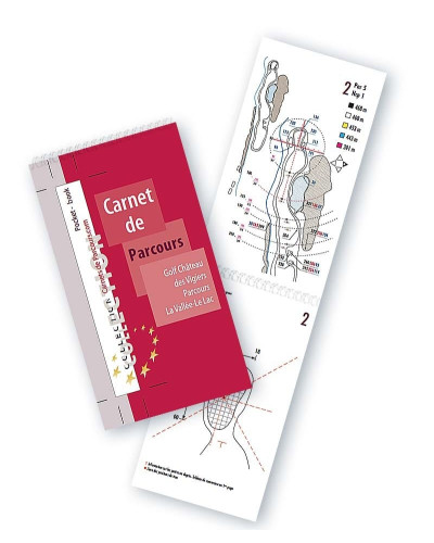 Pocket Book Golf des Vigiers - Parcours Vallée-Lac