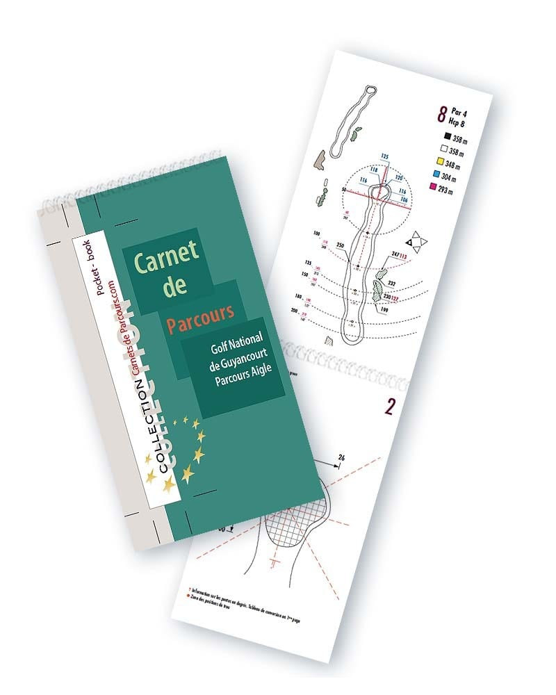 Pocket Book Golf National de Guyancourt - Parcours de l'Aigle