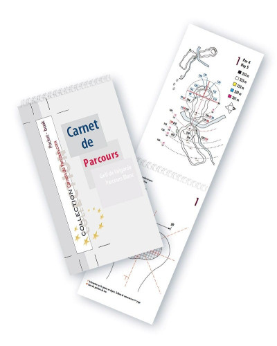 Pocket Book Golf de Valgarde - Parcours Blanc