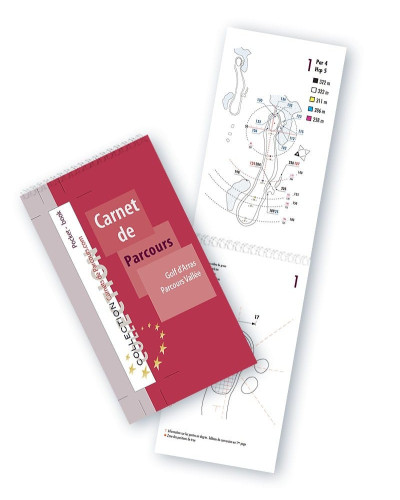 Pocket Book Golf d'Arras - Parcours Vallée