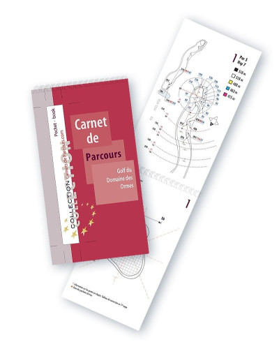 Pocket Book Golf du Domaine des Ormes