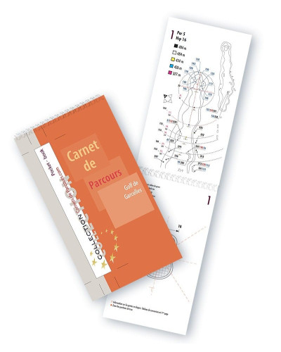 Pocket Book Golf de Caen Garcelle - Parcours le Clos neuf et le Bois