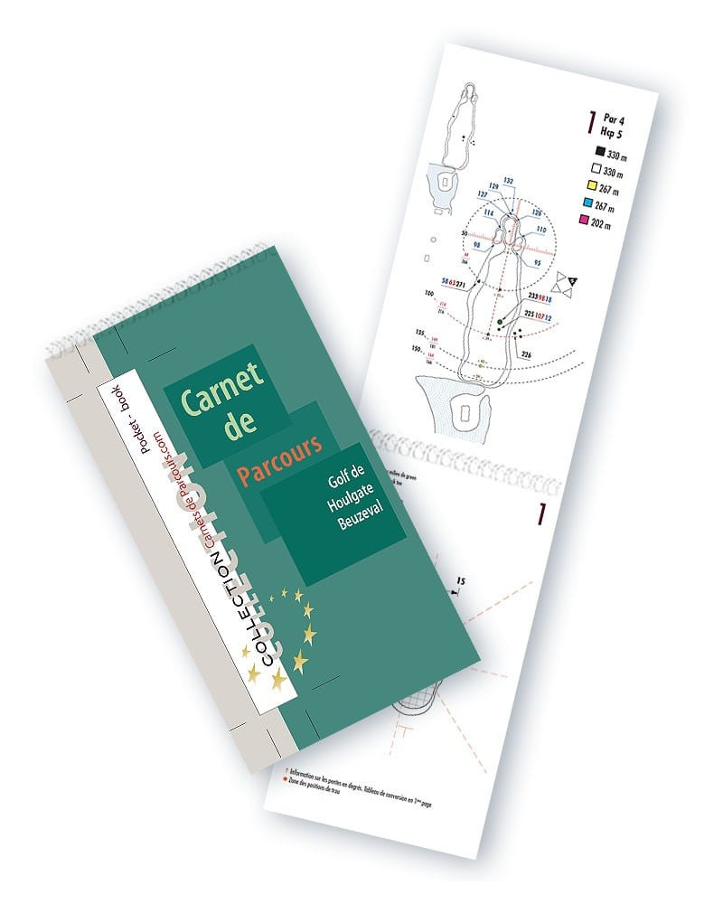 Pocket Book Golf de Houlgate Beuzeval